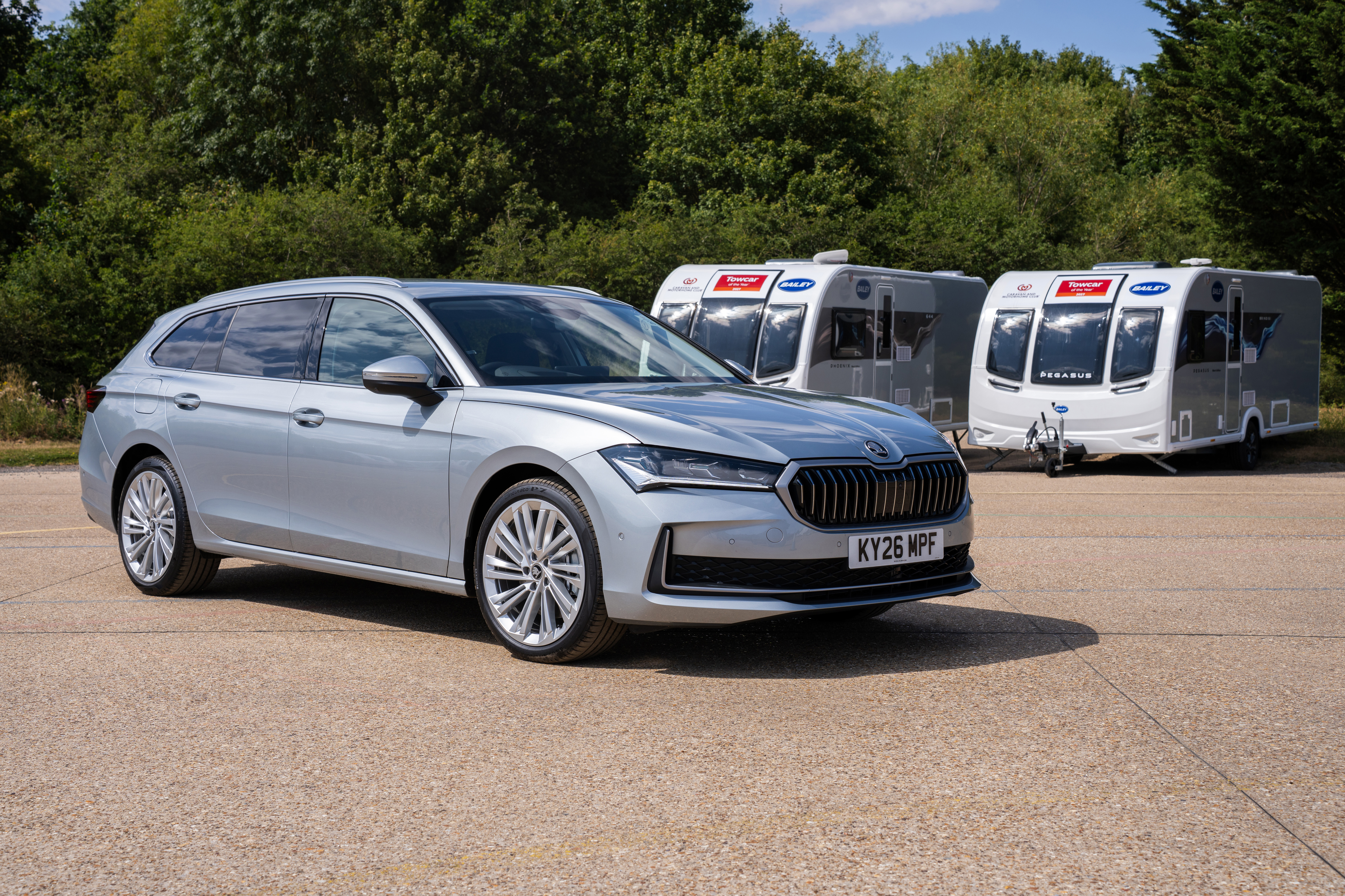Skoda Superb Towcar