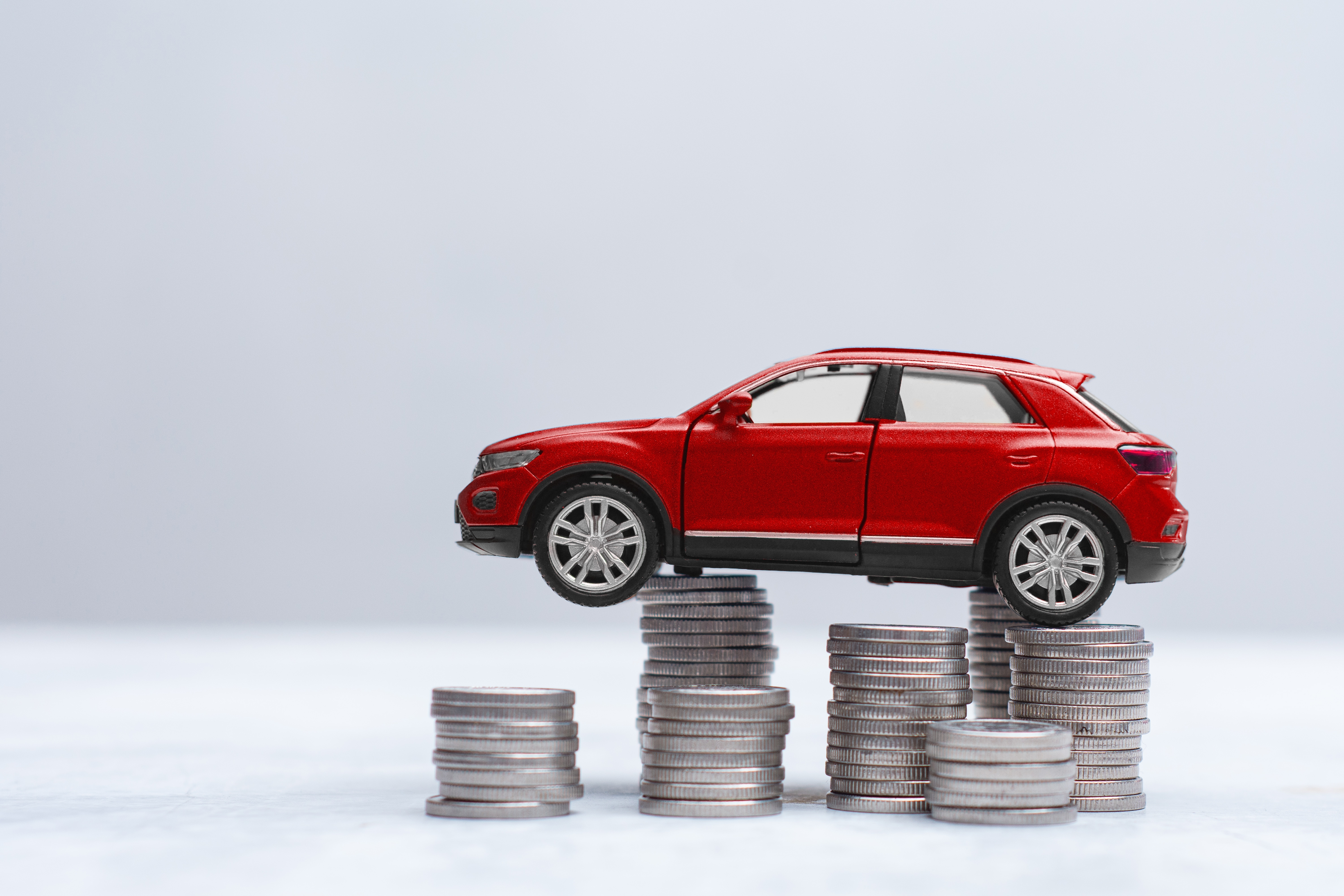 Car On Coins