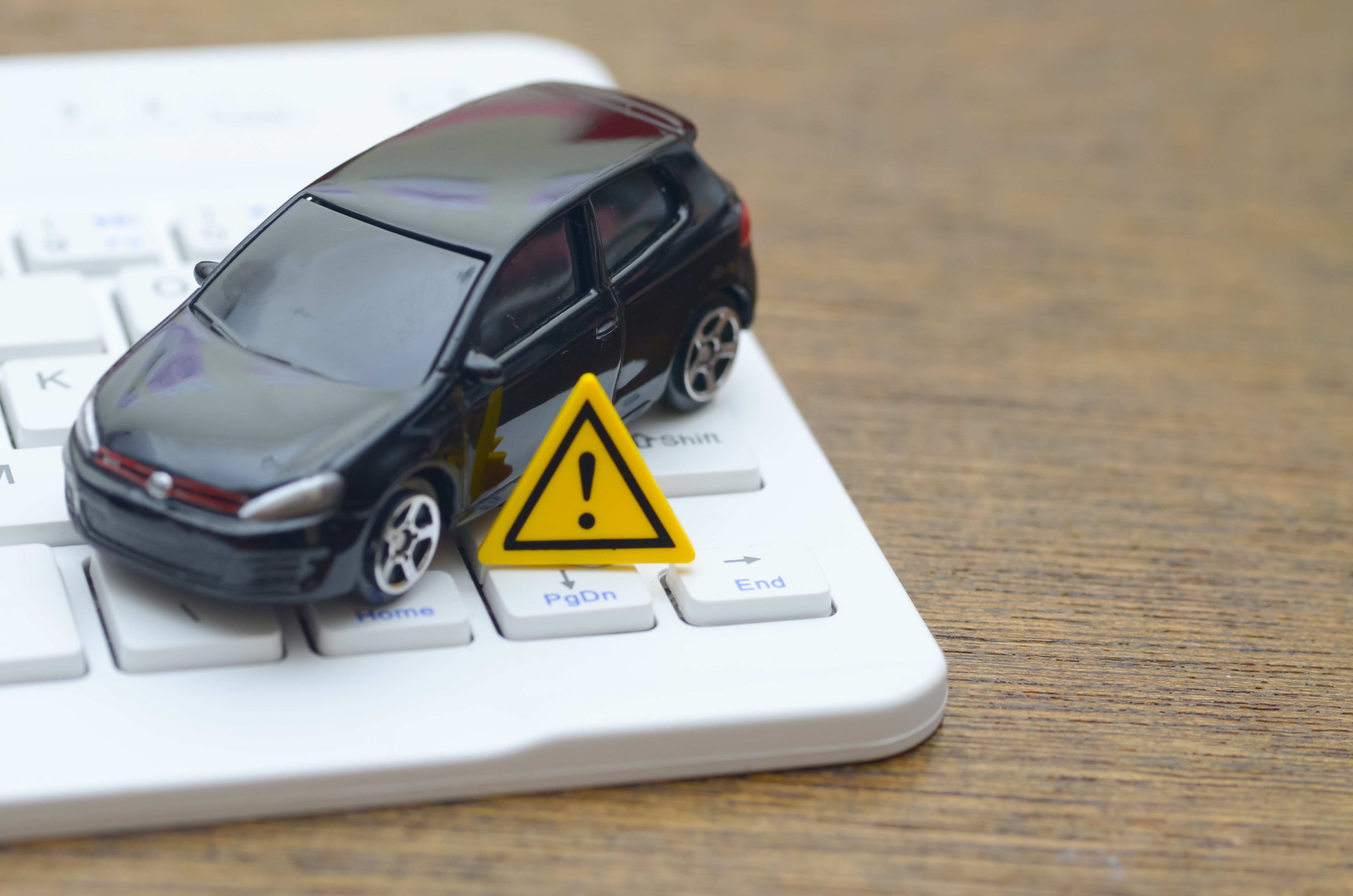 Car Warning Keyboard